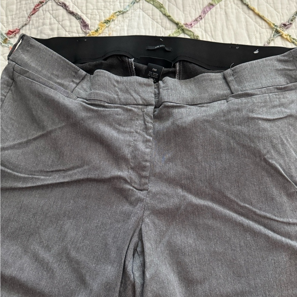 Lane Bryant “Allie” gray pants